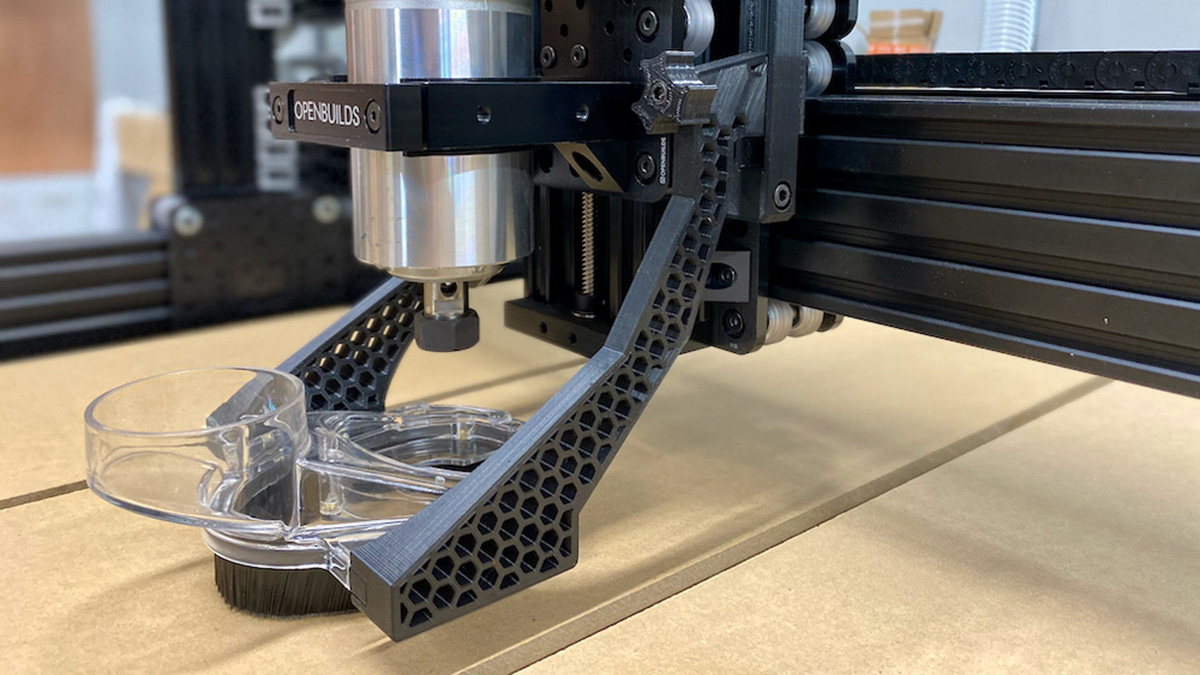 Onefinity / Suckit Dust Boot Mount for Openbuilds CNC